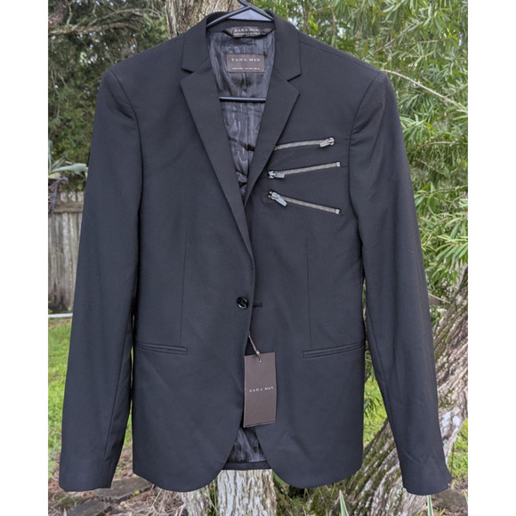 Zara Other - Zara Man Jacket Blazer Black Size S